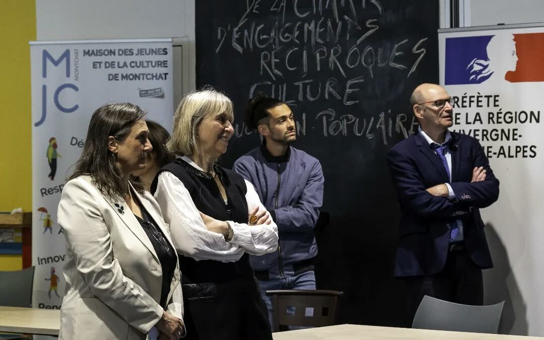 Signature de la charte régionale “culture – éducation populaire” le 12 mai 25