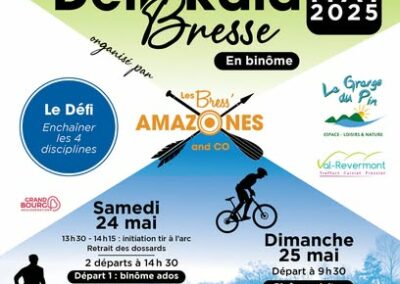 Le “défi Raid Bresse” une aventure sportive et conviviale