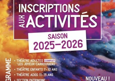 Journée d’inscription aux activités du Foyer Rural d’Ambutrix