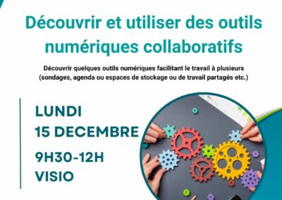 Formation de Bénévoles – Découvrir des outils numériques collaboratifs