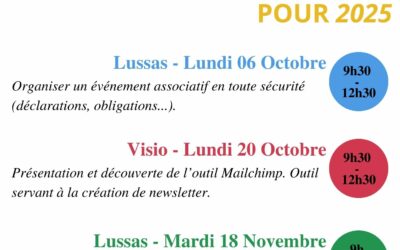 Programme de formations à destination des bénévoles – FD 07 26