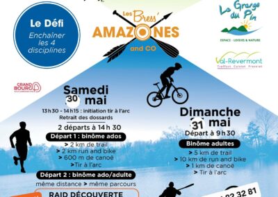 Le “défi Raid Bresse” une aventure sportive et conviviale