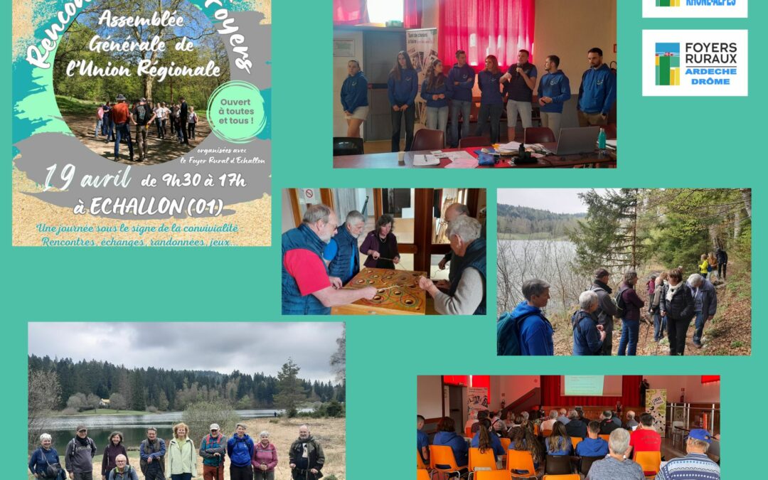 Retour sur la Rencontre Annuelle Interfoyers et AG de l’UR le 19 avril 2026 à Echallon
