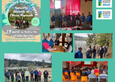 Retour sur la Rencontre Annuelle Interfoyers et AG de l’UR le 19 avril 2026 à Echallon