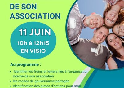 FORMATION BENEVOLES : Repenser la gouvernance de son association – 11 juin en VISIO